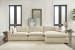 Elyza - Linen - Right Arm Facing Corner Chaise 3 Pc Sectional