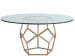 Miranda Kerr - Love Joy Bliss Round Dining Table - Gold