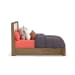 Normandy - King Upholstered Bed - Light Brown