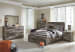 Derekson - Multi Gray - 10 Pc. - Dresser, Mirror, Chest, Full Panel Bed With 6 Storage Drawers, 2 Nightstands