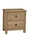 Custom Express - Night Stand 2 Drawers - Clear Oak