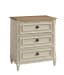 Simple Chest with Linen Front Drawers