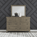 Haven Hills - Dresser & Mirror - Camel Beige