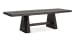Tauren - Double Pedestal Dining Table With 2 Benches, 2 Side Chairs And Buffet - Coffee Bean / Beige