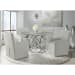 Merlin - Standard Height 5 Piece Dining Set - Table And Four Arm Chairs - Gray