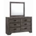 Nathan - Youth Full Panel 6 Piece Bedroom Set - Gray Oak Finish