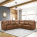 Callihan - 6 Piece Sectional - Brown