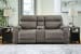 Starbot - Fossil - Power Reclining Loveseat With Console 3 Pc Sectional