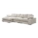Plunge - Large Sectional - Cappuccino