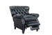 Presidential - Push Thru The Arm Recliner - Onyx