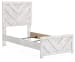 Cayboni - Whitewash - Twin Panel Bed