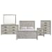 Eleanor - Full Panel 5 Piece Bedroom Set - White