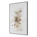 Still Moving - Abstract Painting - Brown / Gray / White