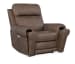 MS - Duncan Power Recliner With Power Headrest & Lumbar - Dark Brown