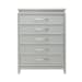 Reflections - 5 Drawer Chest With Lights - White