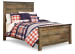 Trinell - Full Panel Bed - Brown