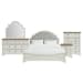 Eastwood - Youth King Upholstered 5 Piece Bedroom Set - White