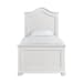 Kona - Twin Panel Bed - White