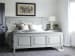 Summer Hill - French Gray - Queen Panel Bed - Pearl Silver
