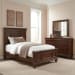 Rustic Traditions - 3 Piece Bedroom Set (Full Panel Bed, Dresser & Mirror) - Rustic Cherry
