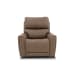 Carter - Power Rocking Recliner With Power Headrest, Lumbar, Heat & Massage - Cappuccino