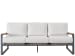 Coastal Living Outdoor - San Clemente Sofa  - White