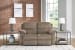 Scranto - Oak - Reclining Loveseat