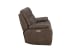 Henderson - Sofa-Recliner With Power Headrest And Power Lumbar - Gray Brown