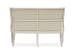 Newport - Bench With Upholstered Seat & Back - Alabaster