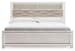 Altyra - White - King Bookcase Panel Bed