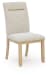 Lasinger - Dining Upholstered Side Chair (Set of 2) - Light Brown
