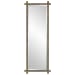 Abanu - Ribbed Gold Dressing Mirror