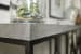 Ciao Bella - Metal And Concrete Console Table - Dark Gray / Black
