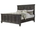 Calistoga - King Panel Bed In Weathered Charcoal - Weathered Charcoal