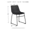 Centiar - Black - Dining UPH Side Chair (Set of 2)