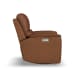 Henry - Power Swivel Gliding Recliner With Power Headrest, Lumbar, Heat & Massage - Caramel