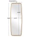 Mirror With Rounded Corners - Gold Leaf