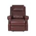 Durham - Power Recliner With Power Recline, Power Headrest, Power Lumbar - Cabernet