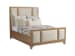 Newport - Crystal Cove Upholstered Panel Bed 5/0 Queen - Light Brown