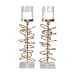 Tala - Candleholders (Set of 2) - Rose Gold