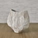 Water Lily - Vase - Brown / White