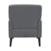 Kiwi - Chair - Boucle Grey / Espresso