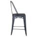 Vintage Series - Bow Back Counter Chair - Navy