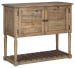 Lennick - Antique Brown - Accent Cabinet
