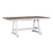 Lindsey Farm - Trestle Table - Weathered White