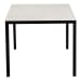 Parson - Small Marble Dining Table - Black
