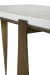 Josie - Console - White / Gold