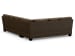 Couture Leather - Tyler Leather Sectional - Dark Brown