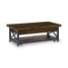 Carpenter - Rectangular Lift-Top Coffee Table With Casters - Dark Brown
