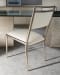 Geometry - Metal Side Chair - Radiance / Beige